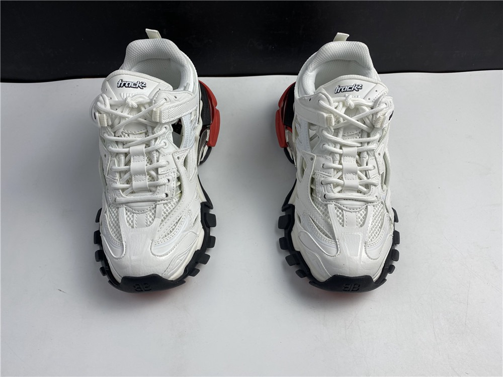 BLG TRACK SNEAKER WHITE/RED/BLACK